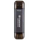Dysk zewnętrzny SSD Transcend ESD310C 512GB czarny