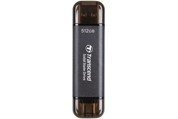 Dysk zewnętrzny SSD Transcend ESD310C 512GB czarny