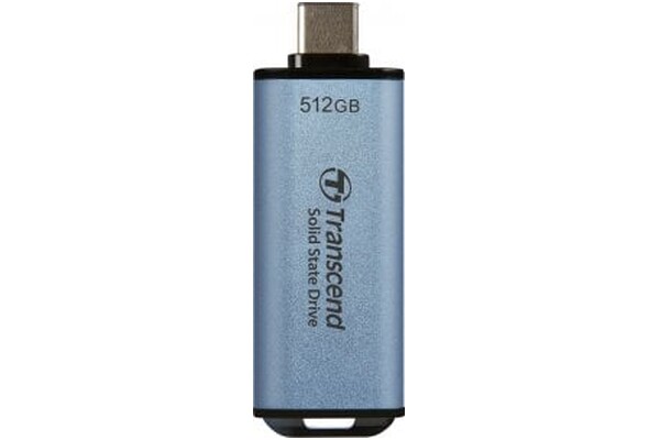 Dysk zewnętrzny SSD Transcend ESD300C 512GB niebieski