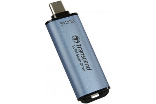Dysk zewnętrzny SSD Transcend ESD300C 512GB niebieski