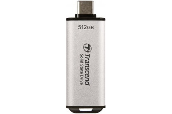 Dysk zewnętrzny SSD Transcend ESD300S 512GB srebrny
