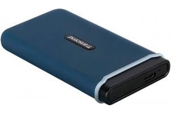Dysk zewnętrzny SSD Transcend ESD370C 500GB niebieski