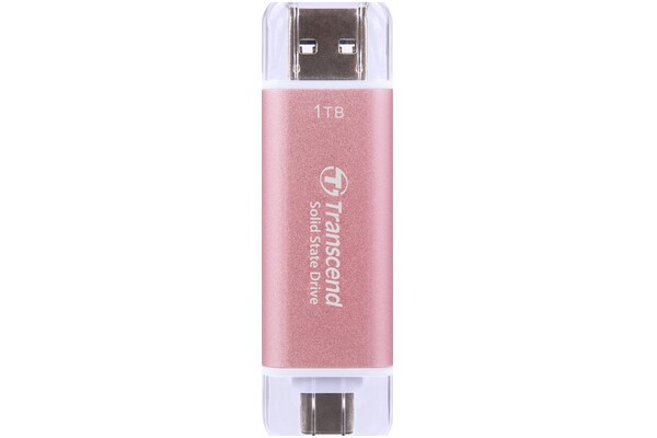 Dysk zewnętrzny SSD Transcend ESD310P 1TB różowy