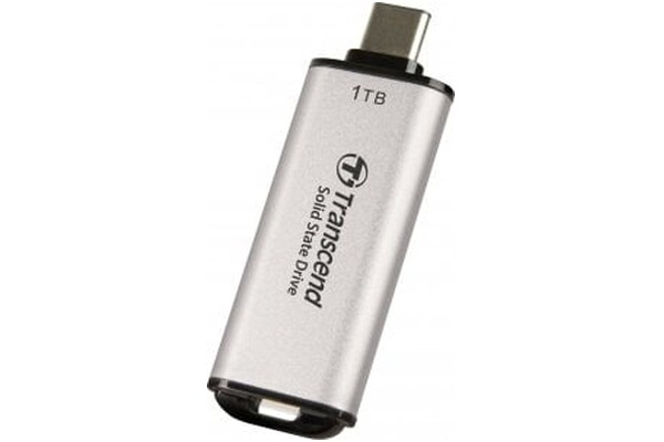 Dysk zewnętrzny SSD Transcend ESD300S 1TB srebrny