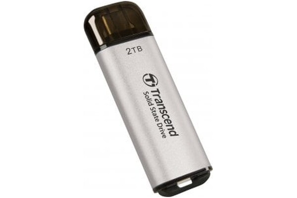Dysk zewnętrzny SSD Transcend ESD300S 2TB srebrny