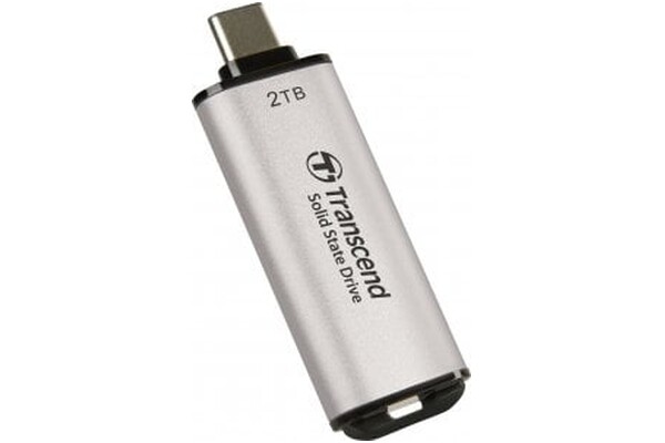 Dysk zewnętrzny SSD Transcend ESD300S 2TB srebrny