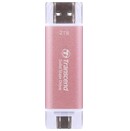 Dysk zewnętrzny SSD Transcend ESD310P 2TB różowy