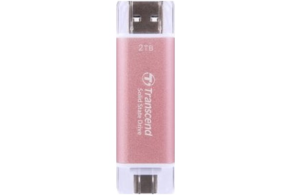 Dysk zewnętrzny SSD Transcend ESD310P 2TB różowy
