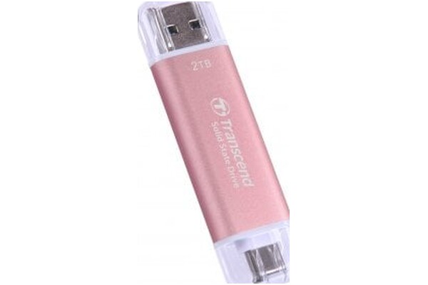Dysk zewnętrzny SSD Transcend ESD310P 2TB różowy