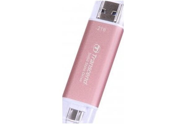 Dysk zewnętrzny SSD Transcend ESD310P 2TB różowy