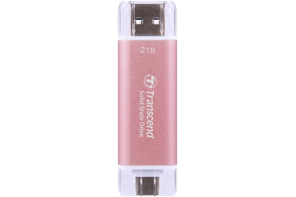 Dysk zewnętrzny SSD Transcend ESD310P 2TB różowy