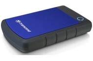 Dysk zewnętrzny HDD Transcend StoreJet 25H3B 1TB czarno-niebieski