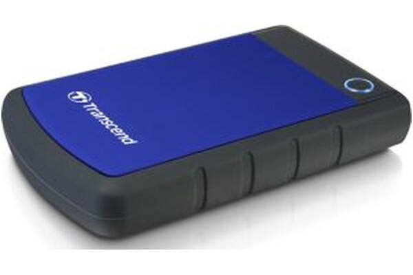 Dysk zewnętrzny HDD Transcend StoreJet 25H3B 1TB czarno-niebieski