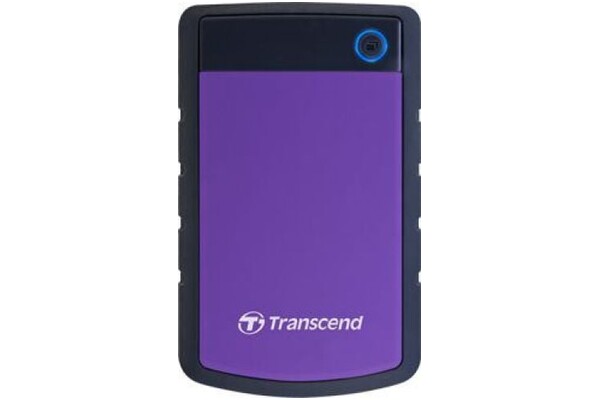 Dysk zewnętrzny HDD Transcend StoreJet 25H3P 4TB Czarno-fioletowy