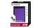 Dysk zewnętrzny HDD Transcend StoreJet 25H3P 4TB Czarno-fioletowy