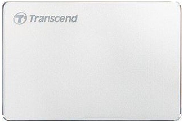 Dysk zewnętrzny HDD Transcend StoreJet 25C3S 1TB srebrny