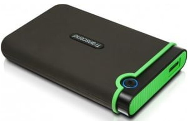 Dysk zewnętrzny HDD Transcend StoreJet 25M3 1TB czarno-zielony