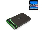 Dysk zewnętrzny HDD Transcend StoreJet 25M3 2TB czarno-zielony