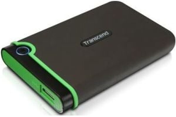 Dysk zewnętrzny HDD Transcend StoreJet 25M3 2TB czarno-zielony