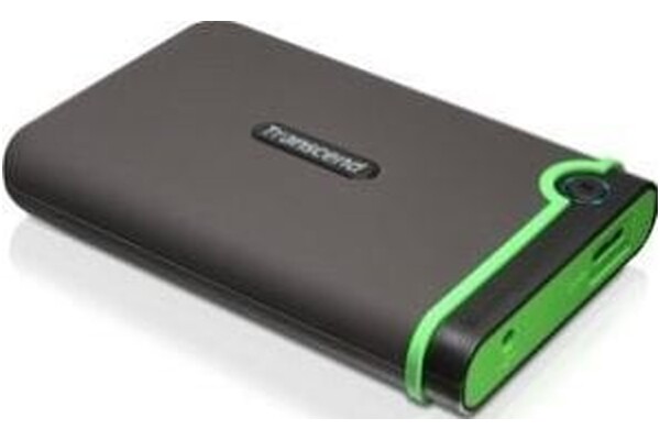 Dysk zewnętrzny HDD Transcend StoreJet 25M3 2TB czarno-zielony