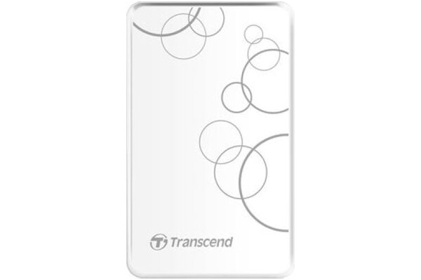 Dysk zewnętrzny HDD Transcend StoreJet 25A3W 2TB biały