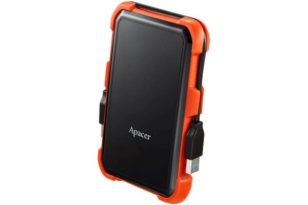 Dysk zewnętrzny HDD Apacer AC630 2TB czarno-pomarańczowy