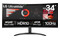Monitor 34.0" LG UltraWide 34WR50 czarny