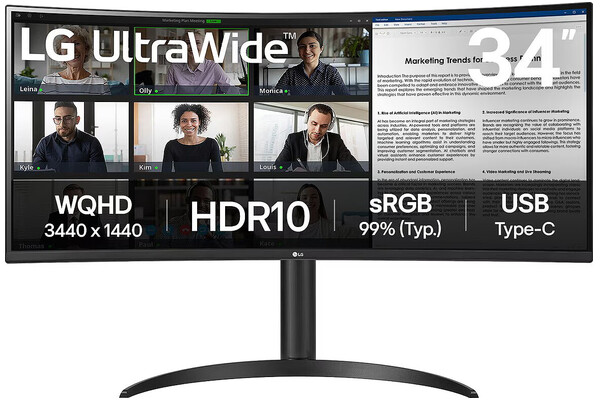 Monitor 34.0" LG UltraWide 34WR55 czarny