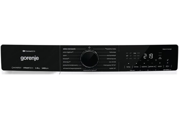 Pralka Gorenje W1PNA84A2TSWIFI 8.0kg 1400obr./min