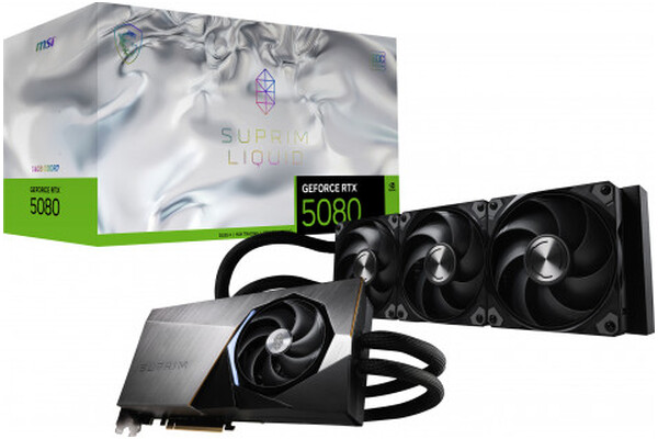 Karta graficzna MSI RTX 5080 Suprim 16GB GDDR7