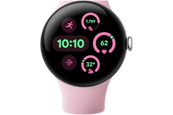 Smartwatch Google Pixel Watch różowy