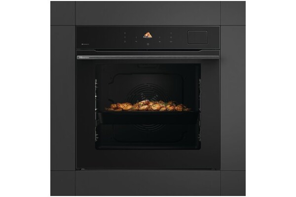 Piekarnik do zabudowy Hisense BFS615S8B elektryczny Parowy czarny