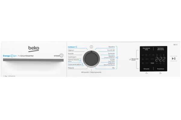 Pralka Beko BM3WFU37215WAR SteamCure 7.0kg 1200obr./min