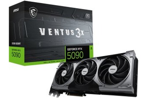 Karta graficzna MSI RTX 5090 Ventus 3X OC 32GB GDDR7