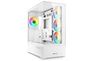 Obudowa PC Sharkoon AK6 Midi Tower biały