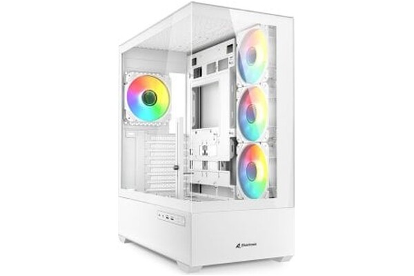 Obudowa PC Sharkoon AK6 Midi Tower biały
