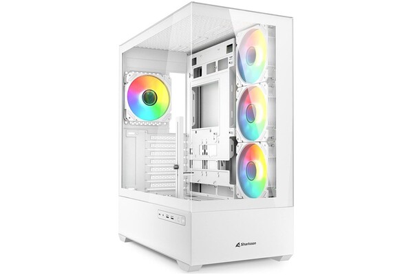 Obudowa PC Sharkoon AK6 Midi Tower biały