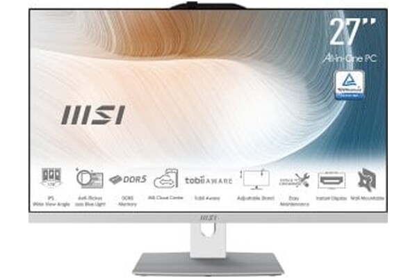 MSI Modern AM272P MSIMSIModernAM272P1M-838DEWHITE