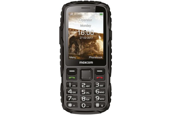 Smartfon MaxCom czarny 2.80" poniżej 0.1GB/poniżej 0.5GB