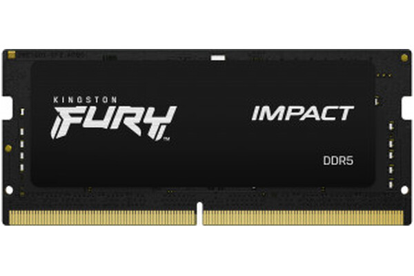 Pamięć RAM Kingston Fury Impact 16GB DDR5 4800MHz Z radiatorem 40CL