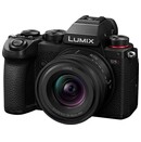 Aparat bezlusterkowy Panasonic S5D - czarny + 18-40