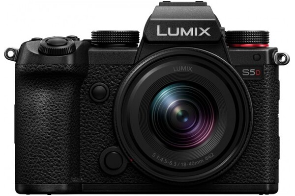 Aparat bezlusterkowy Panasonic S5D - czarny + 18-40