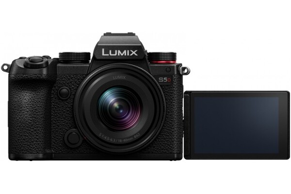 Aparat bezlusterkowy Panasonic S5D - czarny + 18-40