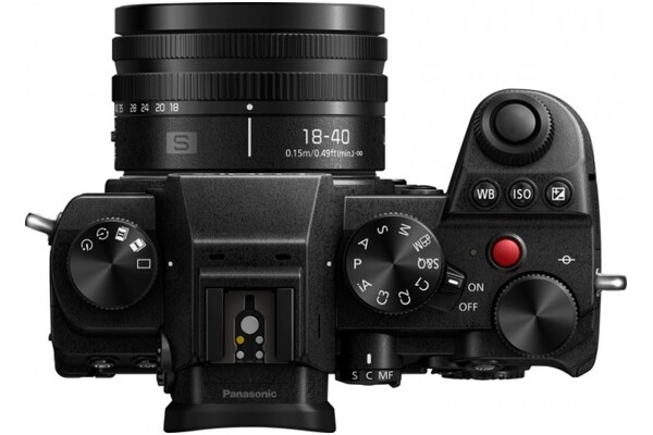 Aparat bezlusterkowy Panasonic S5D - czarny + 18-40