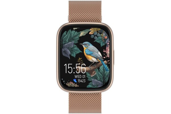 Smartwatch FOREVER SW330 Forevigo 1.95" różowo-złoty
