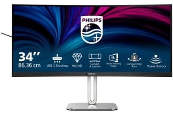 Monitor 34.0" Philips 34B2U5600C/00 czarno-srebrny