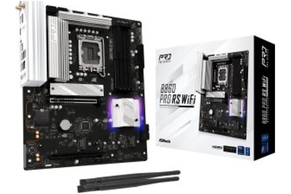 Płyta główna ASrock B860 Pro RS WiFi Socket 1851 Intel B860 DDR5 ATX