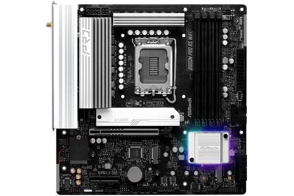 Płyta główna ASrock B860M Pro RS WiFi Socket 1851 Intel B860 DDR5 microATX
