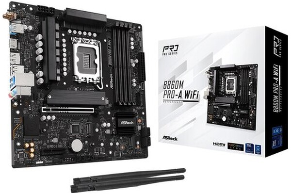 Płyta główna ASrock B860M Pro WiFi Socket 1851 Intel B860 DDR5 microATX