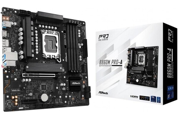 Płyta główna ASrock B860M Pro Socket 1851 Intel B860 DDR5 microATX